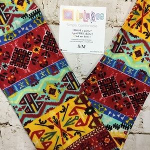 Kids Leggings LuLaRoe S/M Small Medium Fits Size 2-8 New In Package